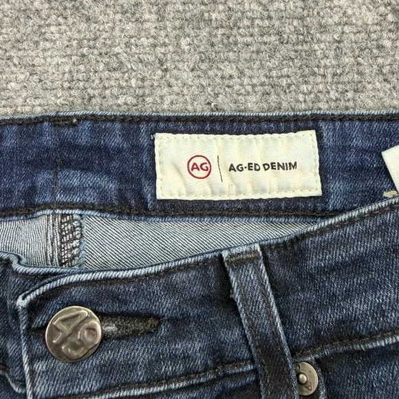 AG Adroano Goldschmeid Jeans 27 (29x29) Mari High Rise Slim Straight LOT OF 2 - Picture 7 of 16